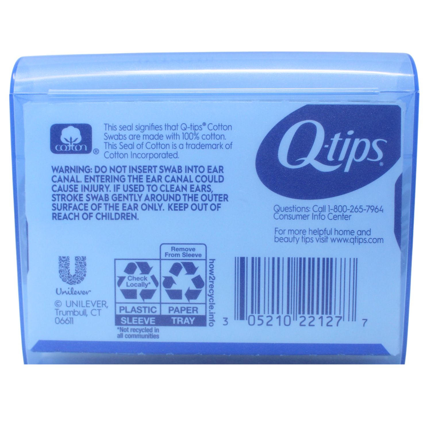 Q-TIPS 30CT COTTON SWABS/36