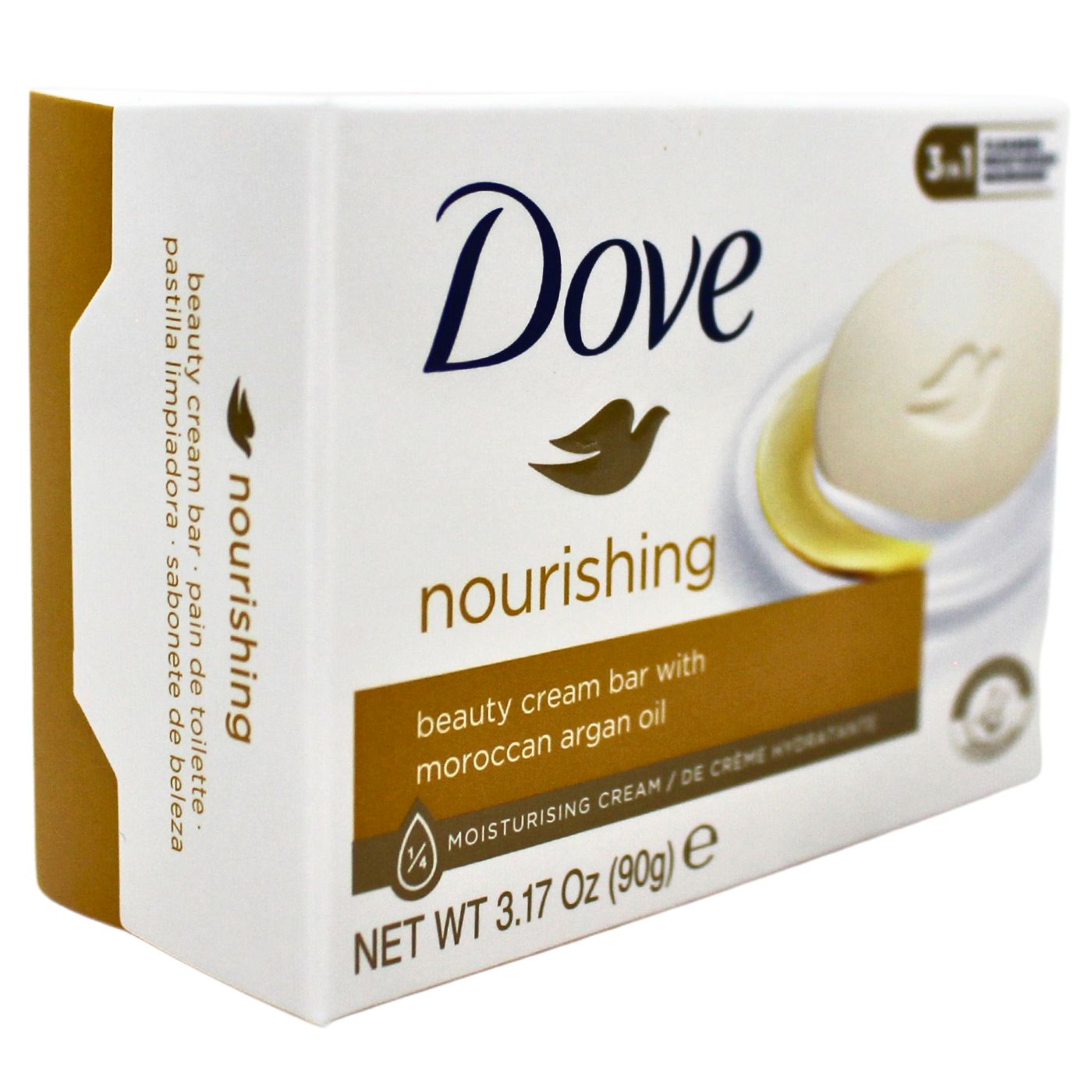 DOVE BAR SOAP 90G CREAM OIL MOR ARGAN/48