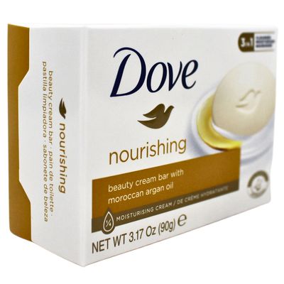 DOVE BAR SOAP 90G CREAM OIL MOR ARGAN/48