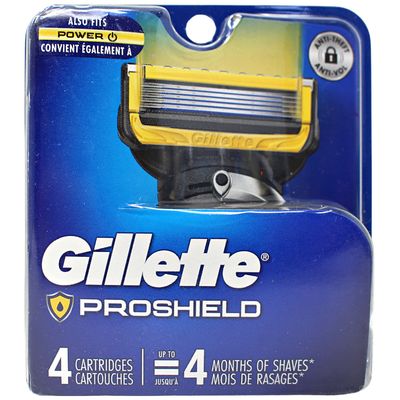 GILLETTE PROGLIDE SHIELD 4 CARTS