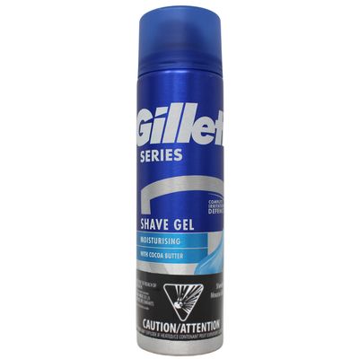 GILLETTE SHAVE GEL 200ML COCOA BUTTER