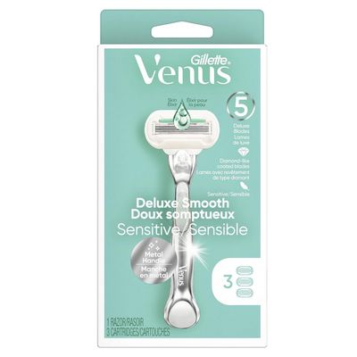 GILLETTE VENUS DELUXE SENSITIVE 1RZR+3CARTS/6