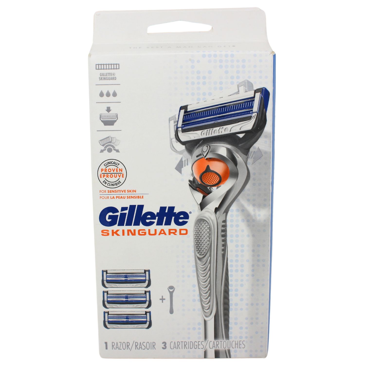 GILLETTE SKINGUARD 1RZR+3CARTS