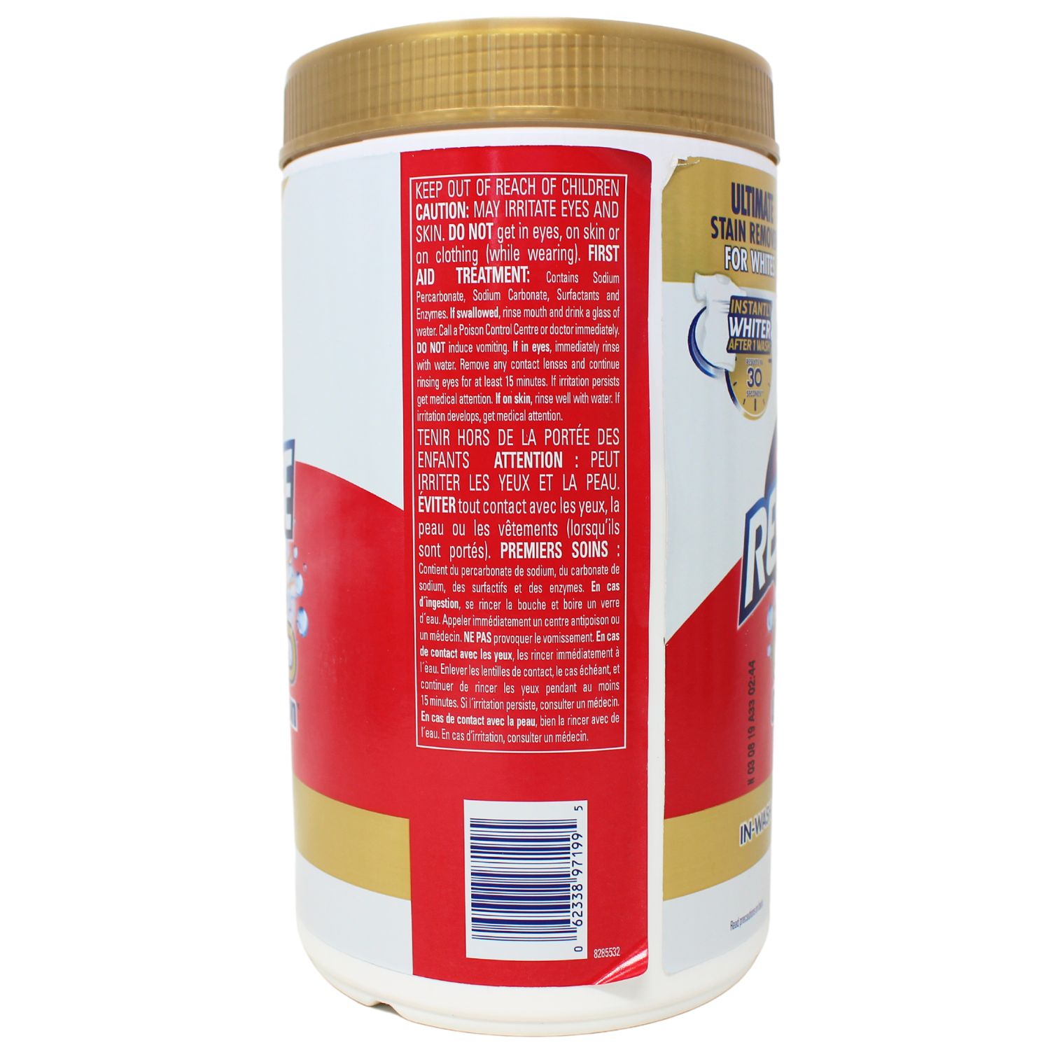 RESOLVE LAUNDRY 1.35KG GOLD OXI-ACTION/6