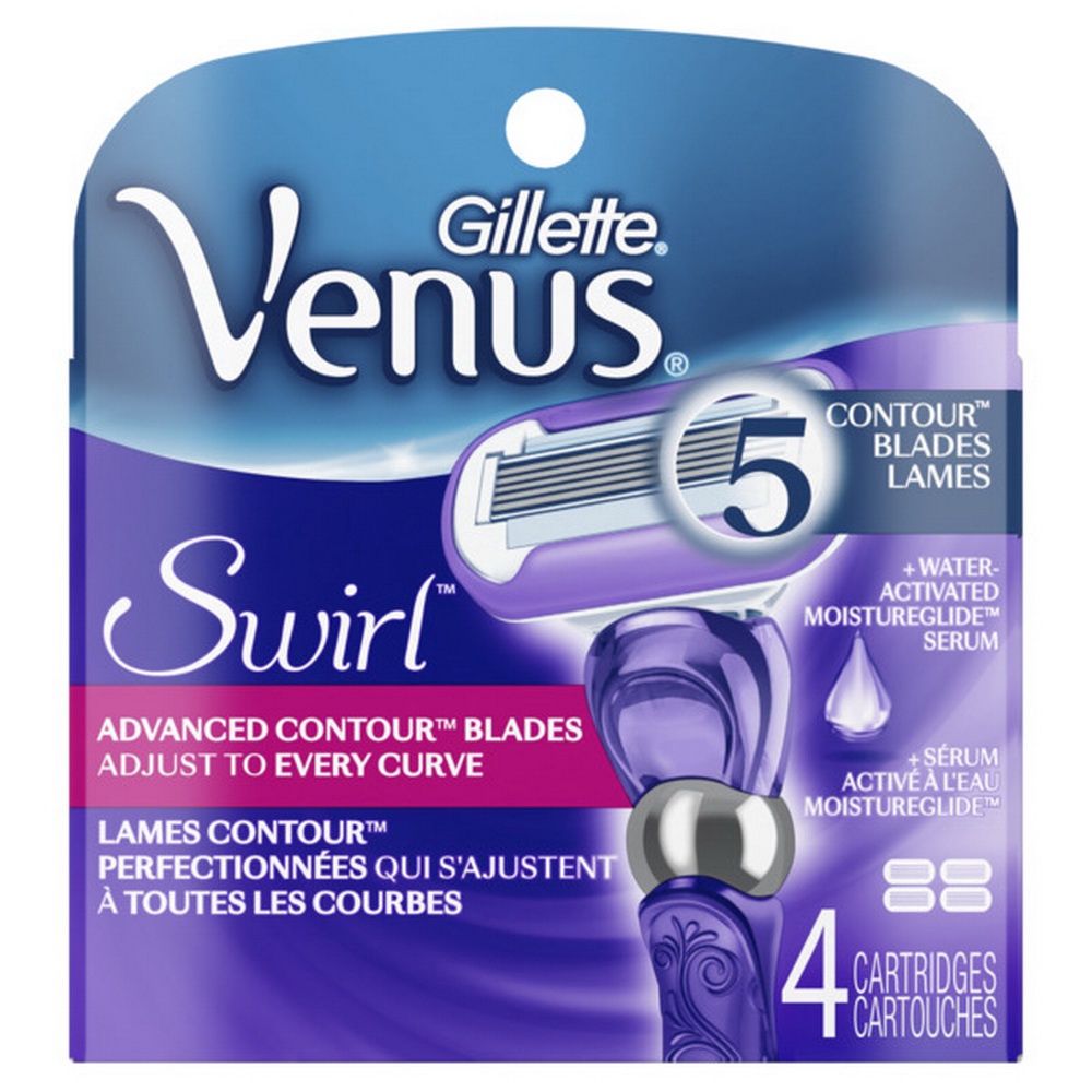 GILLETTE VENUS DELUXE SMOOTH 4 CARTS