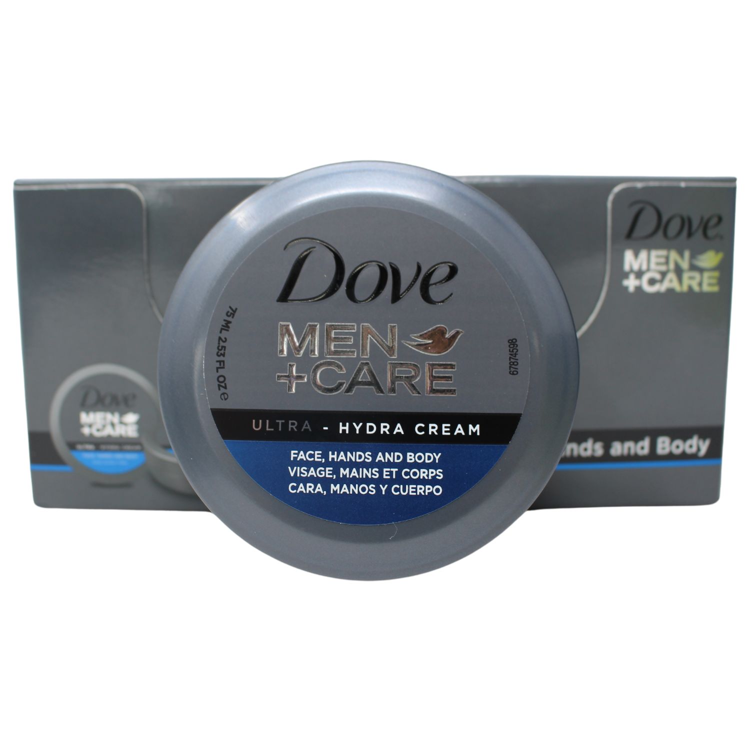 DOVE CREAM 75ML MEN+CARE ULTRA HYDRA /12X4