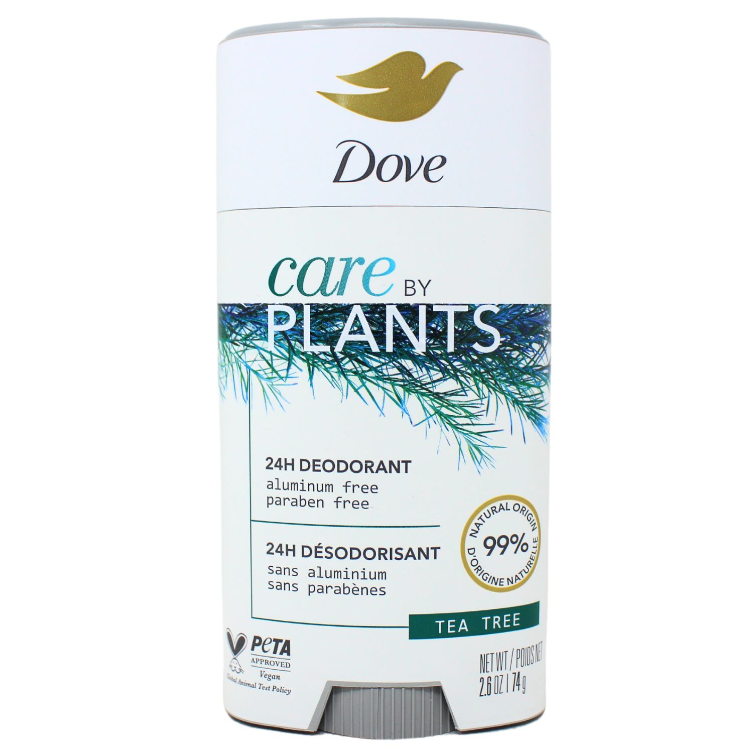 DOVE DEO STICK 74G TEA TREE/6