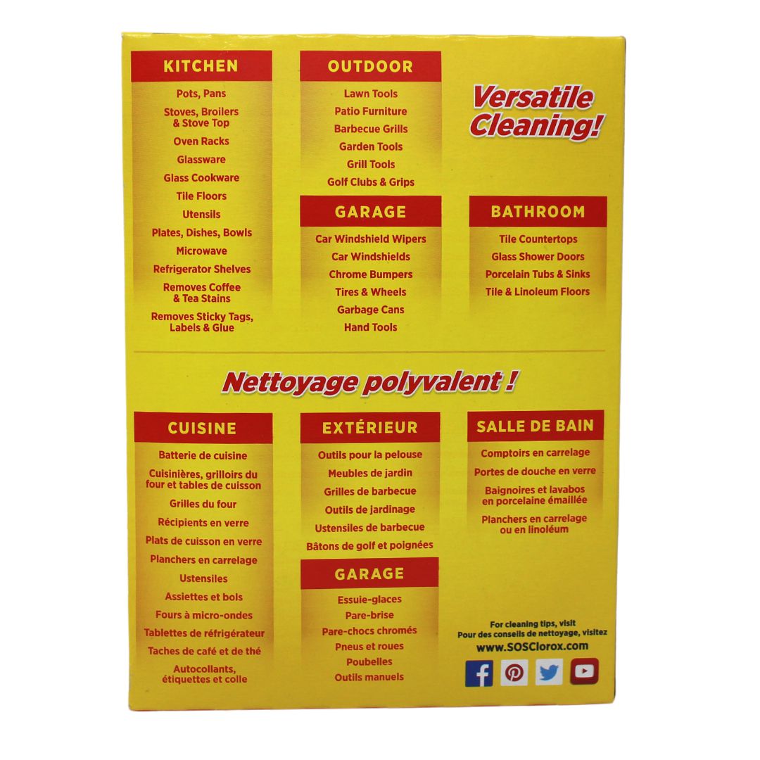 S.O.S 18CT STEEL WOOL PADS