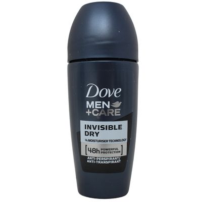 DOVE ROLL-ON 50ML MEN +CARE INVISIBLE DRY/6