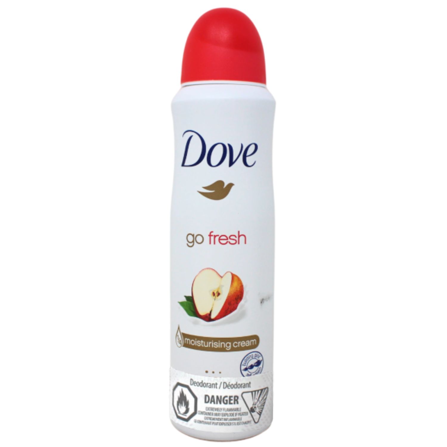 DOVE SPRAY 150ML APPLE &amp; WHITE TEA/6