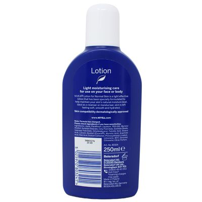 NIVEA BODY LOTION 250ML NORMAL SKIN