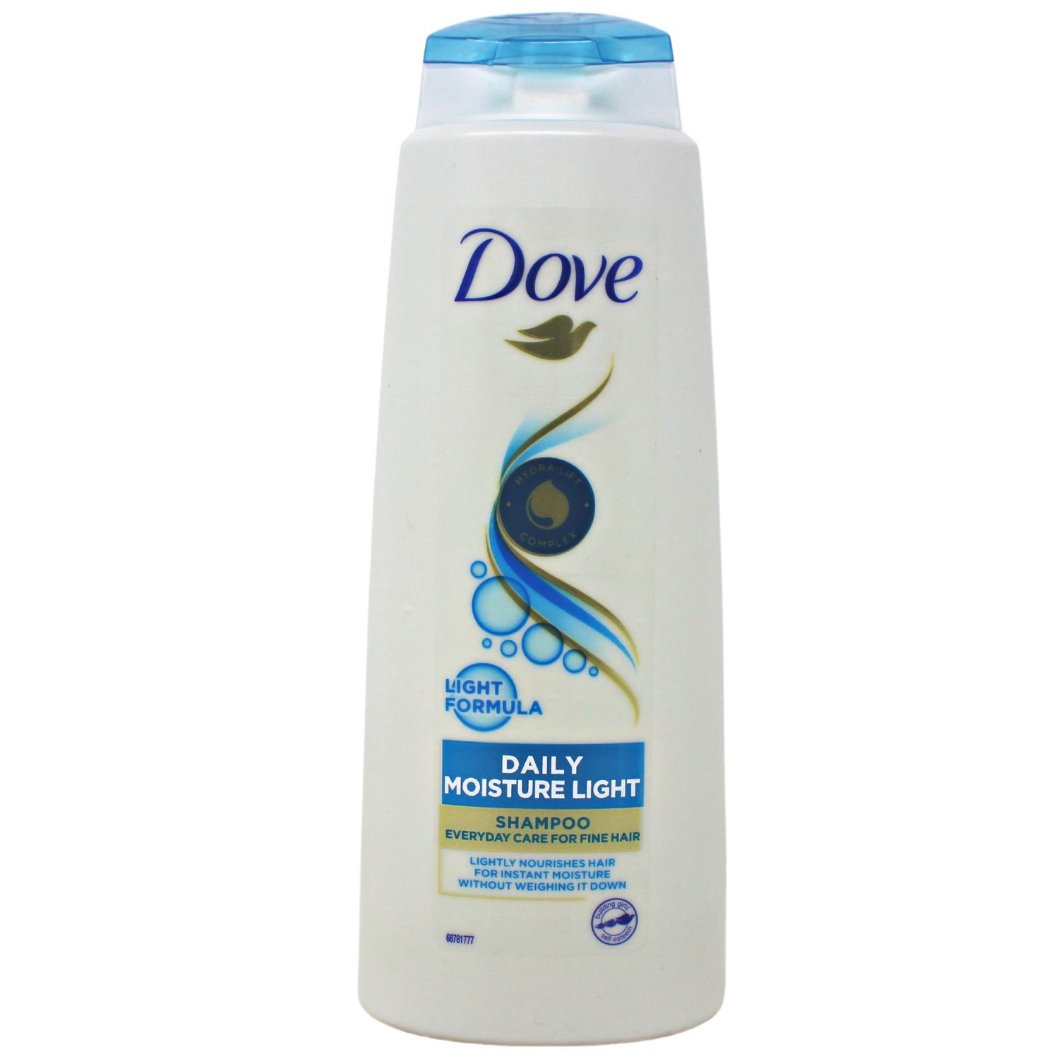 DOVE SH 400ML DAILY MOISTURE LIGHT/6