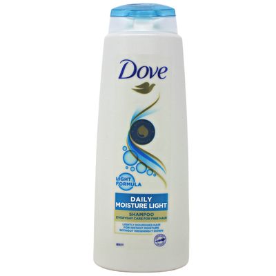 DOVE SH 400ML DAILY MOISTURE LIGHT/6