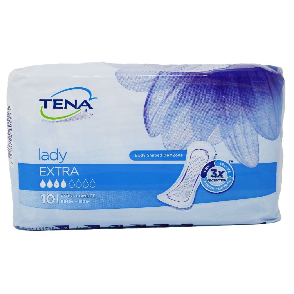 TENA LADY PADS 10CT EXTRA