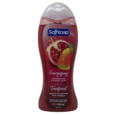 SOFTSOAP BODY WASH 591ML POME &amp; MANGO SPRITZ