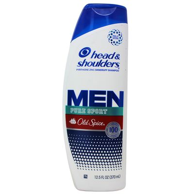 H&amp;S SH 370ML MEN PURE SPORT/24