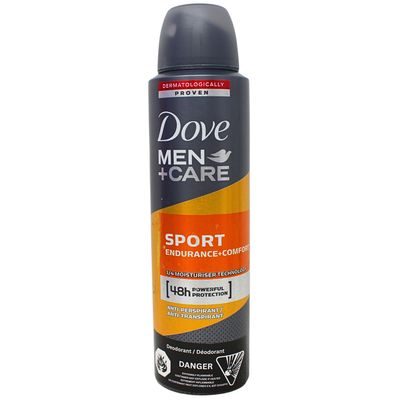 DOVE SPRAY 150ML MEN+CARE SPORTS CARE/6