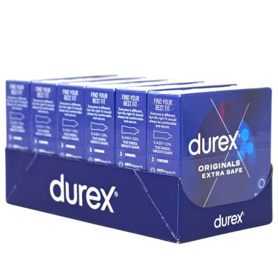 DUREX CONDOMS ORIGINAL 3 PACK