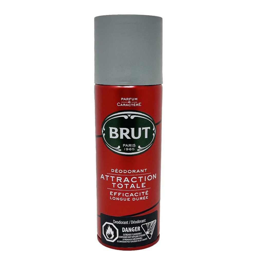 BRUT SPRAY 200ML TOTAL ATTRACTION/6