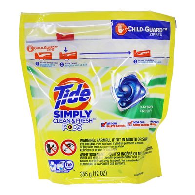 TIDE PODS SIMPLY 19CT 355G CLEAN &amp; FRESH/6