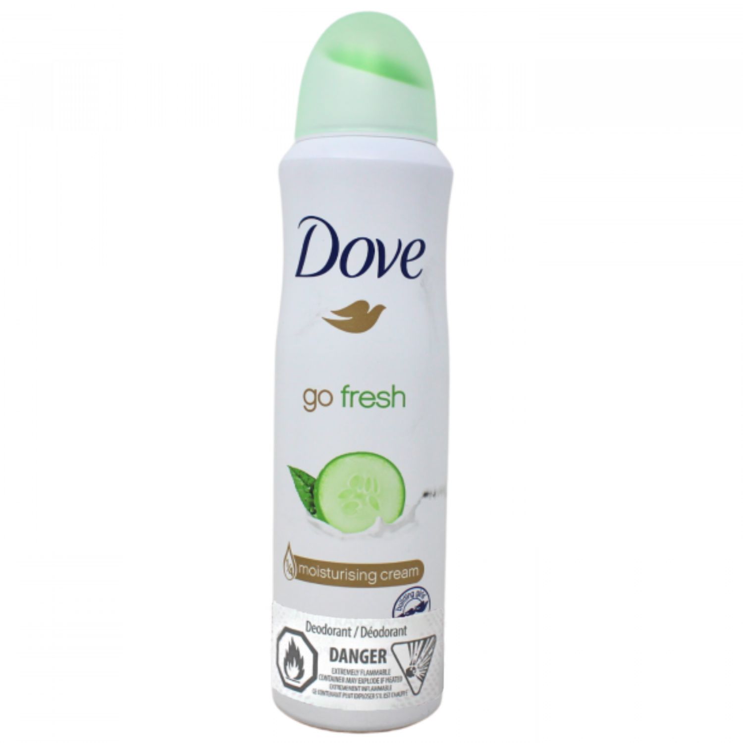 DOVE SPRAY 150ML CUCUMBER &amp; GREEN-TEA/6