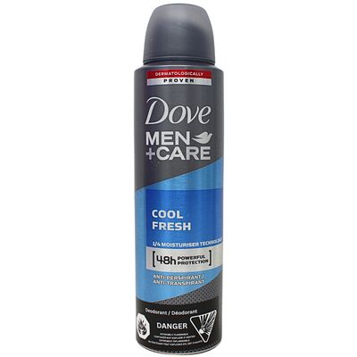 DOVE SPRAY 150ML MEN+CARE COOL FRESH