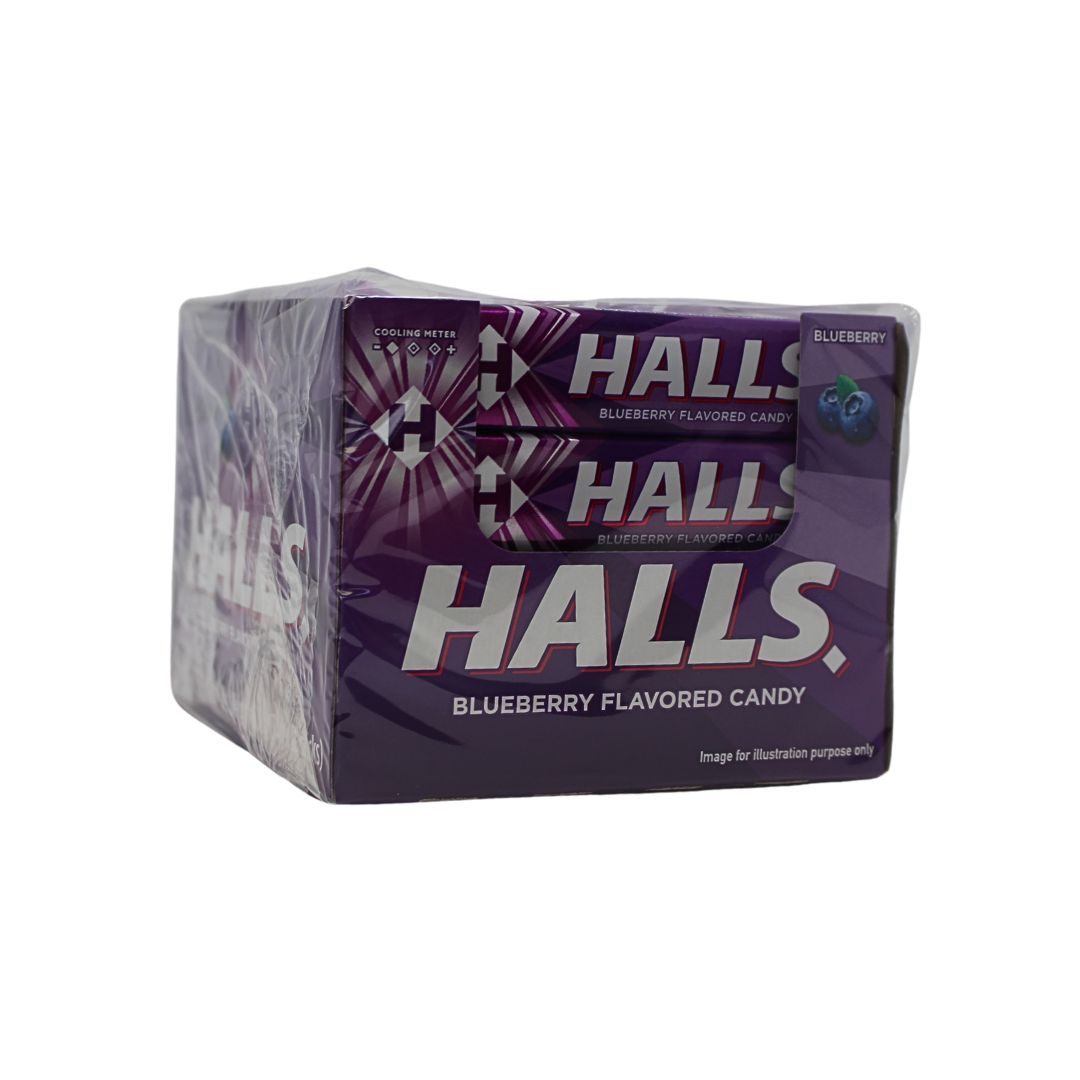 HALLS STICK 34G BLUEBERRY