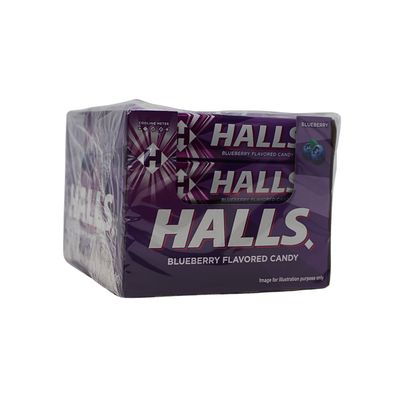 HALLS STICK 34G BLUEBERRY