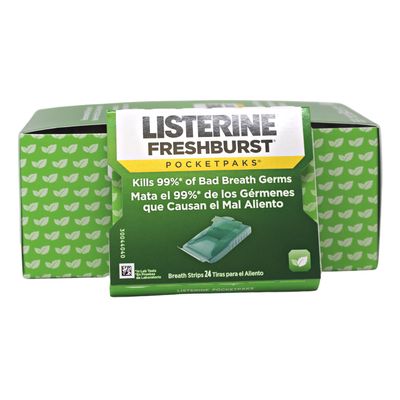 LISTERINE POCKET PAKS FRESH BURST