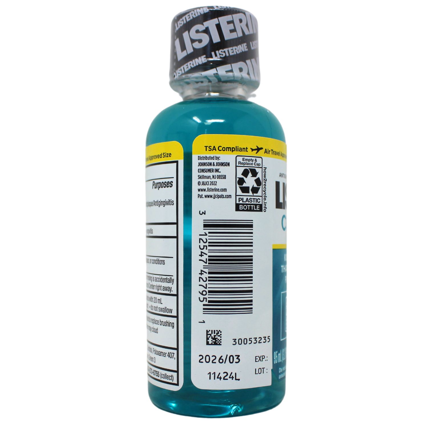 LISTERINE M/W 95ML COOL MINT/24