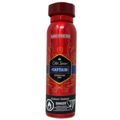 OLD SPICE SPRAY 150ML CAPTAIN