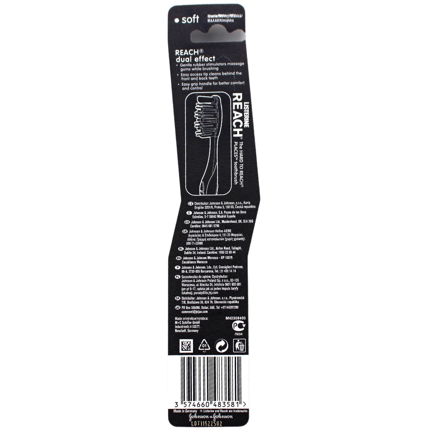 REACH T/B SOFT DUAL EFFECT 12CT/6