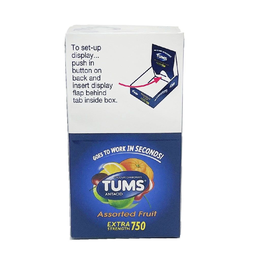 TUMS 12PKX8CT 750 ASSTD FRUIT/30