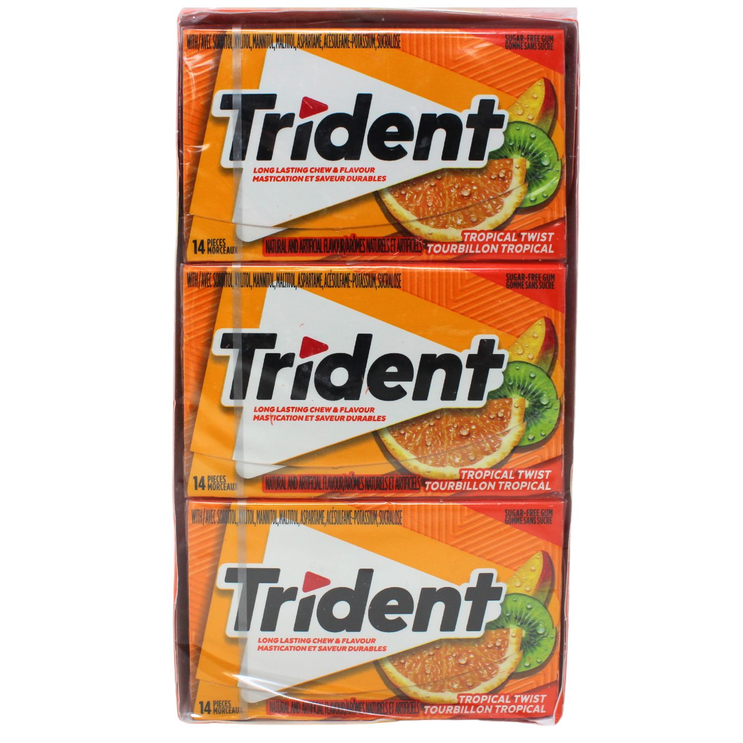 TRIDENT GUM TROPICAL TWIST