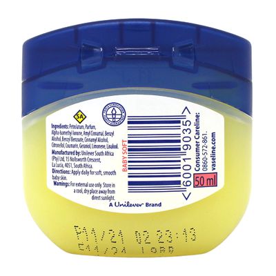 VASELINE 50ML BABY
