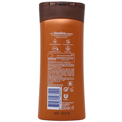 VASELINE BODY LOTION 200ML COCOA BUTTER
