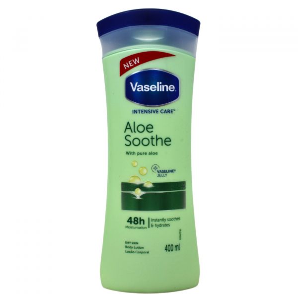 VASELINE B/L 400ML ALOE SOOTHE/6