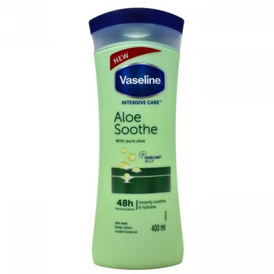 VASELINE B/L 400ML ALOE SOOTHE/6