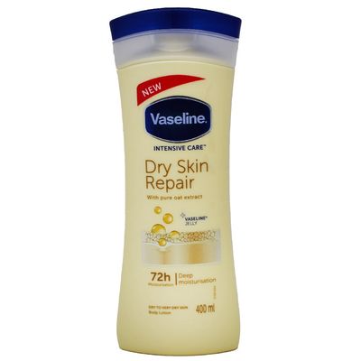 VASELINE B/L 400ML INTENSIVE CARE DRY SKIN REPAIR/48