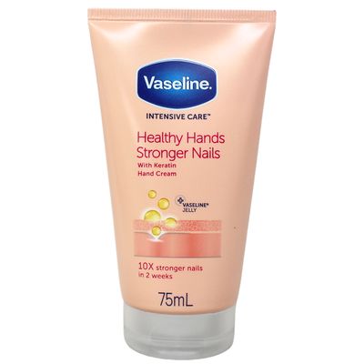 VASELINE H/C 75ML HEALTHY HANDS KERATIN/6