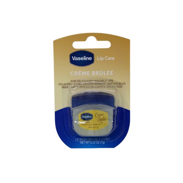 VASELINE LIP THERAPY 7G TUB CREME BRULEE (B)/32