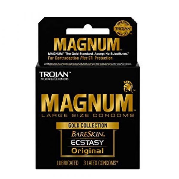 TROJAN 3CT MAGNUM VARIETY GOLD COLLECTION/48