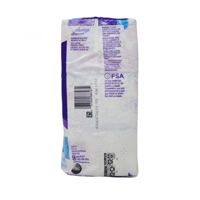 ALWAYS DISCREET MODERATE LONG 54PADS
