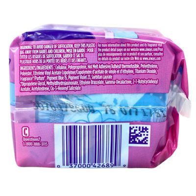 ALWAYS THIN CLEAN SCENT 20LINERS