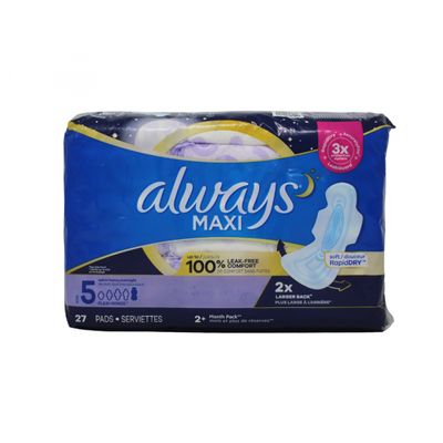 ALWAYS MAXI 27CT OVER NIGHT (B)/R4