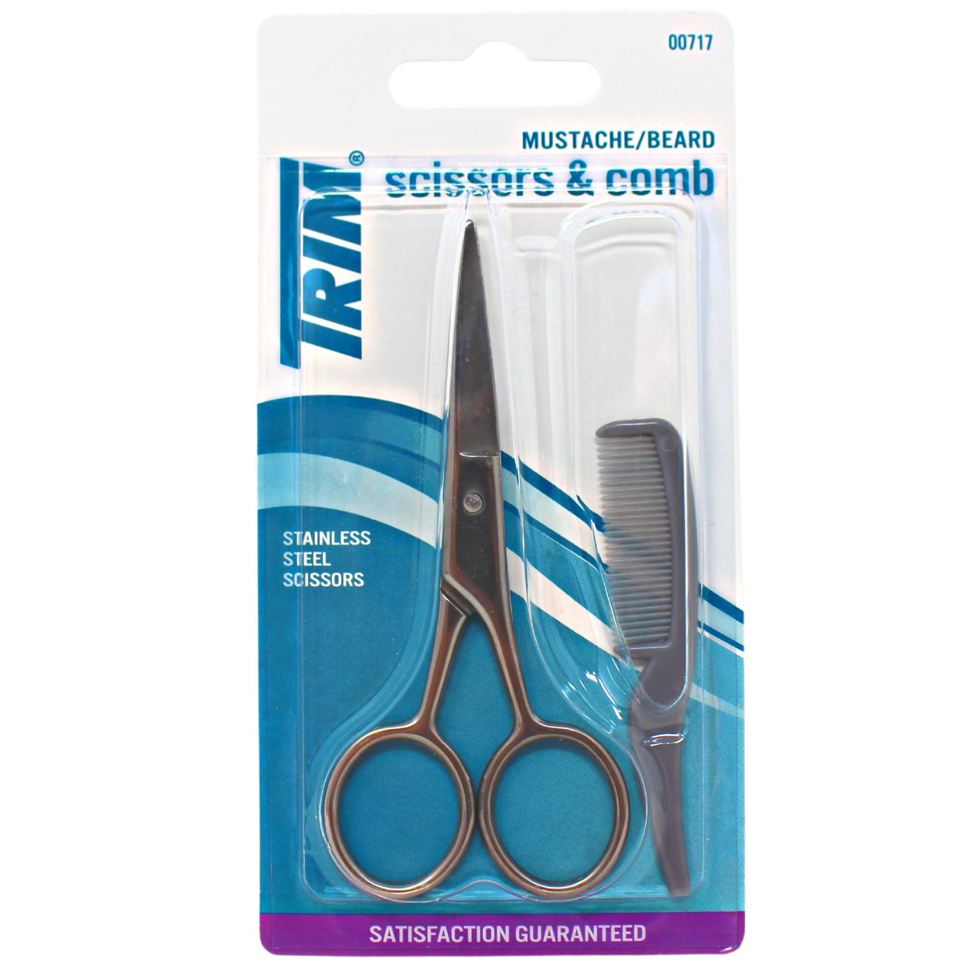 TRIM SCISSORS &amp; COMB SET/72