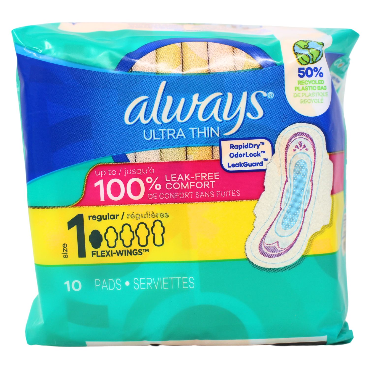 ALWAYS ULTRA THIN 10CT REGULAR/12