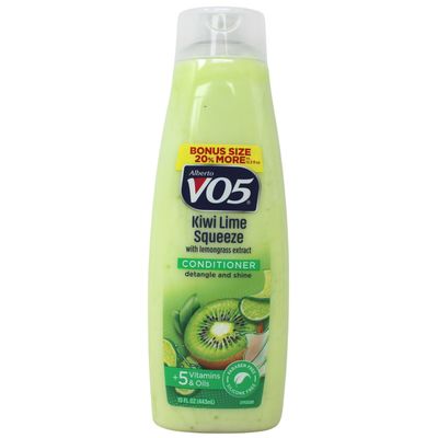 ALBERTO V05 CONDITIONER 443ML KIWI LIME SQUEEZE
