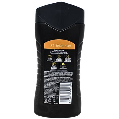 AXE 3-IN-1 SHOWER GEL 250ML DARK TEMPTATION