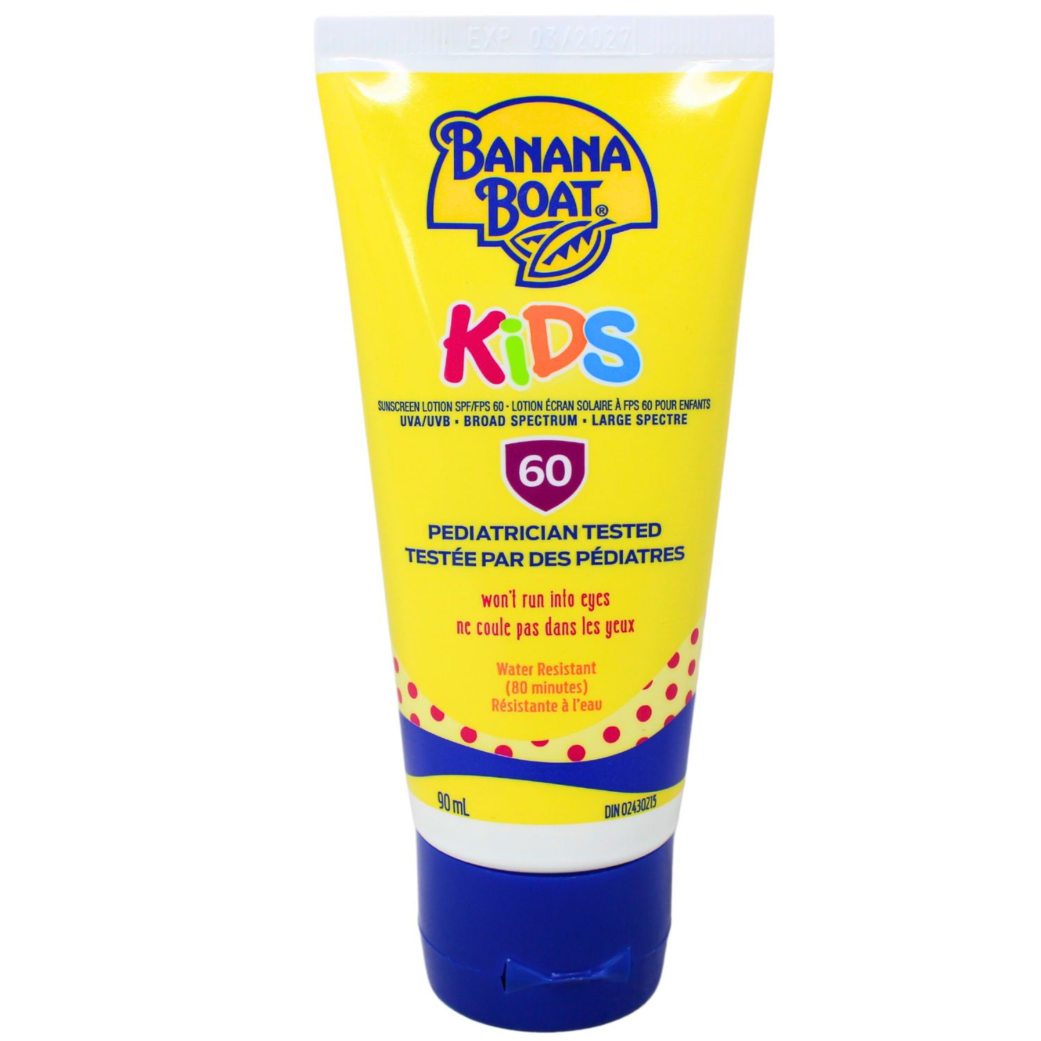 BANANA BOAT 90ML SPF60 FOR KIDS/